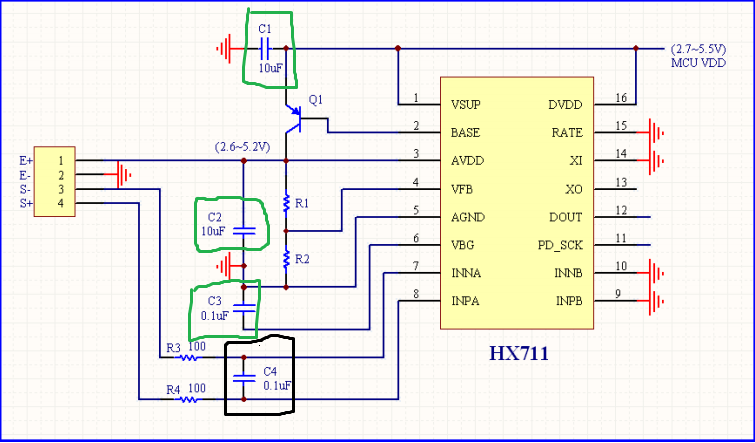 Load Cell Amplifier Circuits